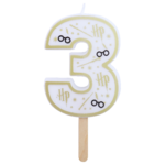 Bougie anniversaire 3 Harry Potter 3
