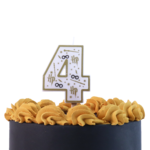 Bougie anniversaire 4 Harry Potter 4