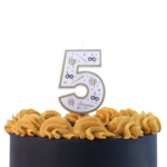 Bougie anniversaire 5 Harry Potter 1²