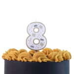 Bougie anniversaire 8 Harry Potter 4