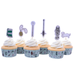 Caissettes cupcakes et Toppers Draco Malfoy 5