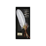 Coffret de calligraphie - plume blanche QISW000001(1)