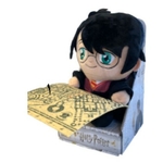 peluche mignonne Harry Potter avec carte du maraudeur