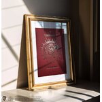 Gryffondor poster en Dorure à chaud 3