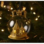 BOULE DE NOEL CABANE DE HAGRID WB655 1