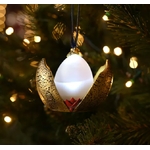Décoration de sapin ALUMNI oeuf dor WB657 1