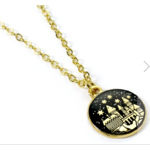 Collier doré Poudlard 1