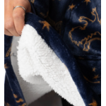 sweat a capuche bleu nuit 3