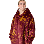 sweat zippé rouge 1