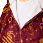 sweat zippé rouge 2