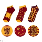 Lot de 3 paires de chaussettes courtes Gryffondor - Harry Potter  CR1631 2