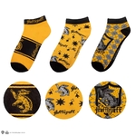 Lot de 3 paires de chaussettes courtes Poufsouffle - Harry Potte  CR1634 2