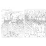 livre de coloriage poudlard 4