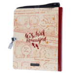 carnet avec stylo a encre invisible carte du maraudeur 2