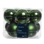 boite de 10 boule de noel vert 1