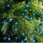 guirlande bougie led bleu 4