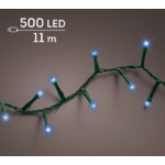 guirlande bougie led bleu 1