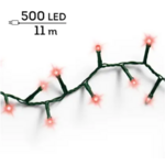 guirlande bougie led rouge 8