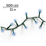 guirlande bougie led bleu 8