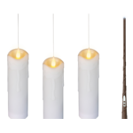bougie led boite de 3 3