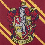 Cravate kid Gryffondor - Logo tissé - Harry Potter  CR1141 3