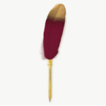 stylo plume rouge 1