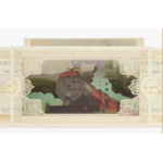 carte de note 3d poudlard express 3