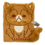 Journal intime en peluche Pattenrond avec cadenas et clé 403984 1
