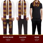Echarpe deluxe - Gryffondor pourpre et or - Harry Potter  CR1021 3