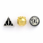 Set de charms Reliques de la mort, Vif d'Or et plateforme 9 3/4 - Harry Potter EHP000002 (1)