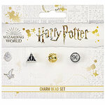 Set de charms Reliques de la mort, Vif dOr et plateforme 9 3/4 - Harry Potter EHP000002 (2)