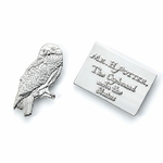 Badge pin's Hedwige et lettre - Harry Potter EHPPB1746 (1)
