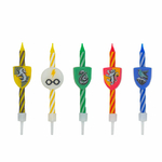 Set de 10 bougies danniversaire logo harry potter  CR4205 1