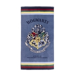 SERVIETTE DE PLAGE COTON HARRY POTTER BLEU  2200009060 1
