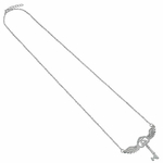 Collier Clé volante avec cristaux EBHPSN055 (3)