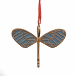 Set de 3 décorations de sapin en résine - lettre, Hedwige, clé 2
