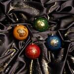 Set de 4 boules de Noël - Maisons de Noël 1