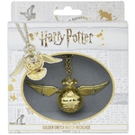 Collier Harry Potter Montre Vif dOr 3D Premium  WNTP004 3