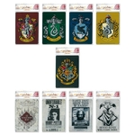Petite Plaque Métallique Décorative Harry Potter A5 Déclinaisons Carte du Maraudeur  694-1779 1