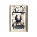 GRANDE PLAQUE METAL 3D WANTED SIRIUS B  693-1361 1