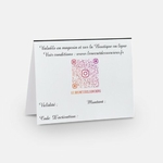 carte cadeau verso