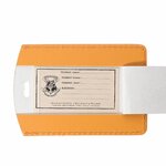 Couverture de passeport et porte-étiquette Poufsouffle WB276(4)