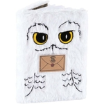 Carnet de notes Harry Potter - Chouette Hedwige fourrure SLHP258(4)