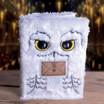 Carnet de notes Harry Potter - Chouette Hedwige fourrure SLHP258(1)
