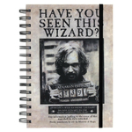 Carnet à spirales Sirus Black Wanted SR72252(2)