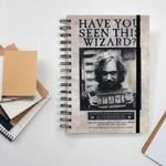 Carnet à spirales Sirus Black Wanted SR72252(4)
