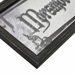 Plaque en miroir Mangemort wb322 1