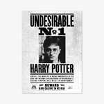 Affiche - Ministère de la Magie - Indésirable N°1 - Harry Potter - MinaLima HPP11 (1)
