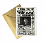 Carte Lenticulaire - La Gazette du Sorcier - Dumbledore  Idiot ou Dangereux - MinaLima HPCARD12 (3)