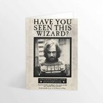 Carte Lenticulaire - Ministère de la Magie - Avez-vous vu ce sorcier  - Sirius Black - MinaLima (1)